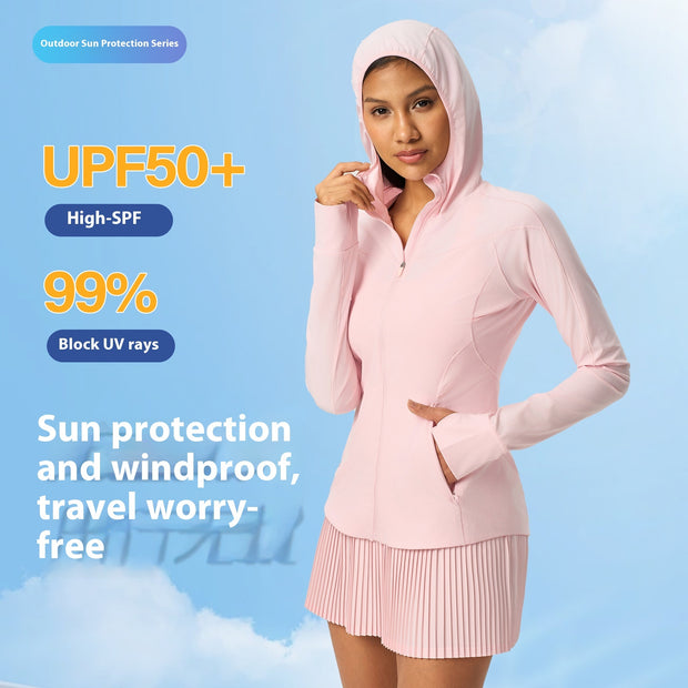 Summer UV Protection Lightweight Breathable Sport Jacket