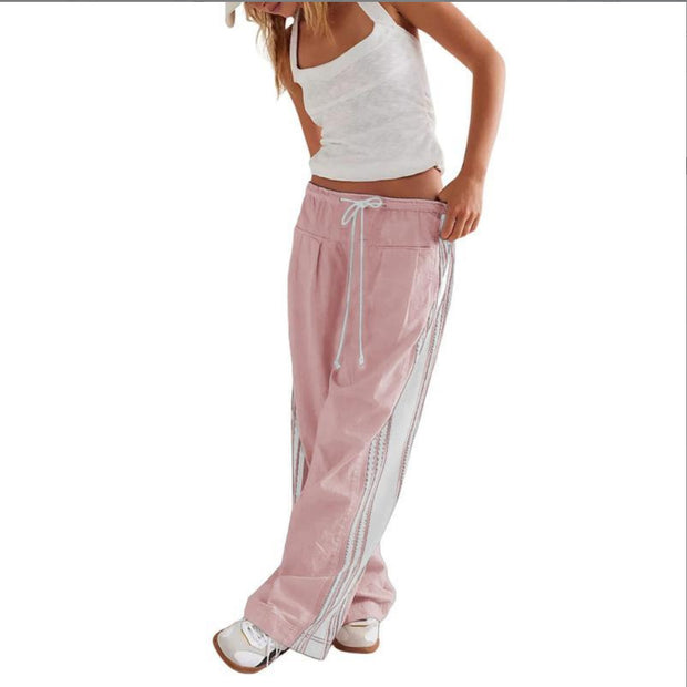 Casual Striped Women's Pants