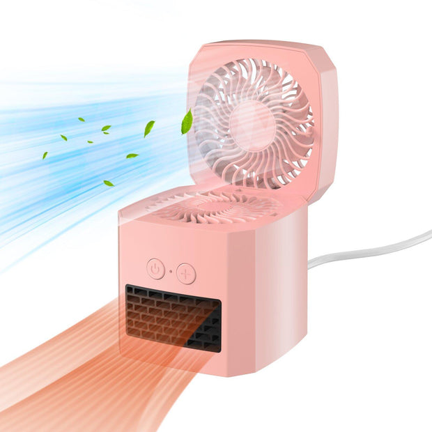 Dual-function Cooling And Heating Fan For Home