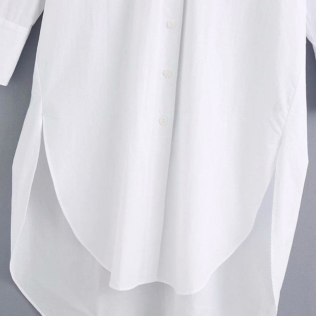 Women's Silk Loose Lengthened Blouse