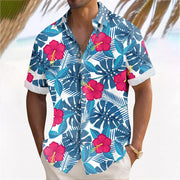 Men's Hawaii Button Down Beach Shirt