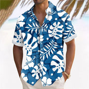 Men's Hawaii Button Down Beach Shirt