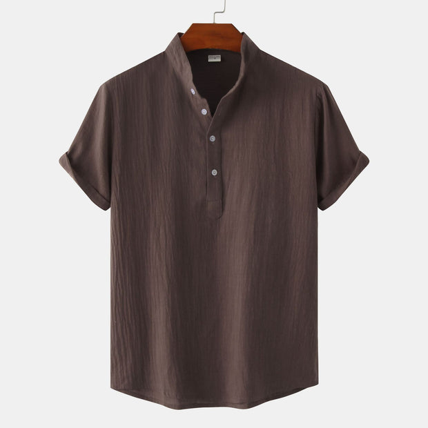 Men's Casual Short Sleeve Shirt For The Beach