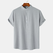 Men's Casual Short Sleeve Shirt For The Beach