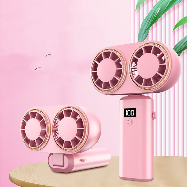 Handheld Portable Mini Foldable Fan 5 Speed