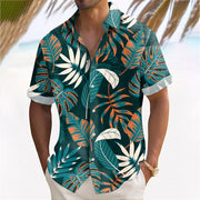 Men's Hawaii Button Down Beach Shirt