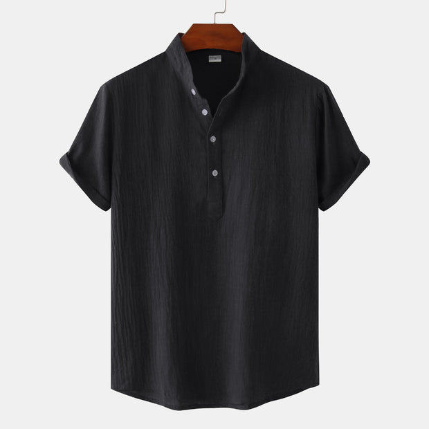 Men's Casual Short Sleeve Shirt For The Beach