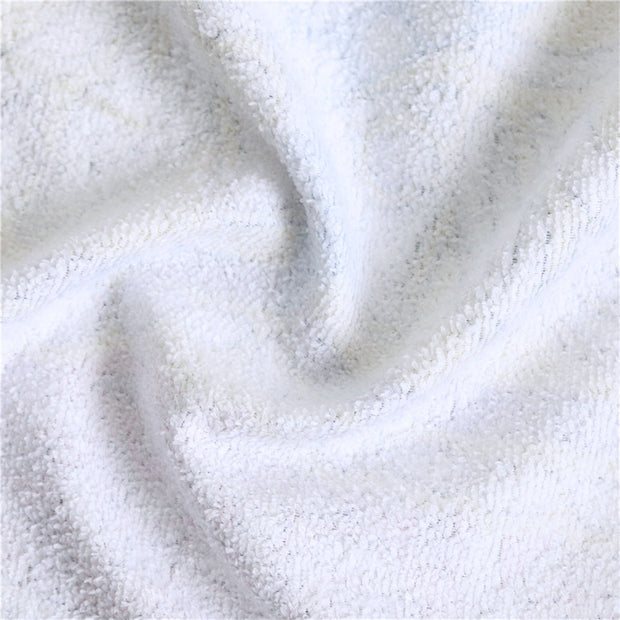 Zebra Printed Beach Towel