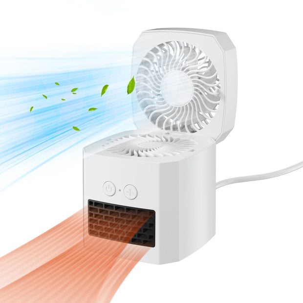 Dual-function Cooling And Heating Fan For Home