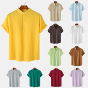 Men's Casual Short Sleeve Shirt For The Beach