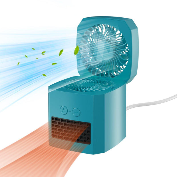 Dual-function Cooling And Heating Fan For Home