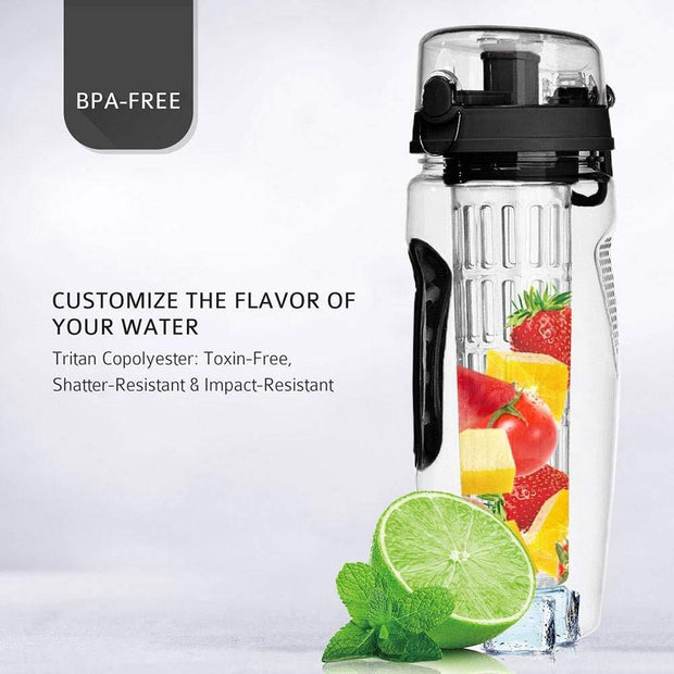 32Oz Fruit Infuser Water Bottle