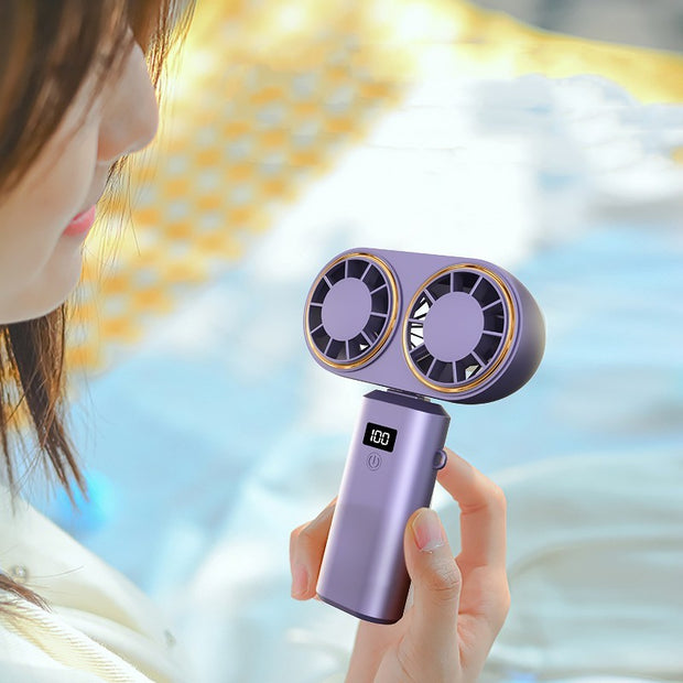 Handheld Portable Mini Foldable Fan 5 Speed