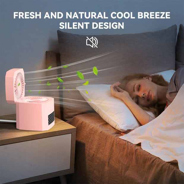 Dual-function Cooling And Heating Fan For Home
