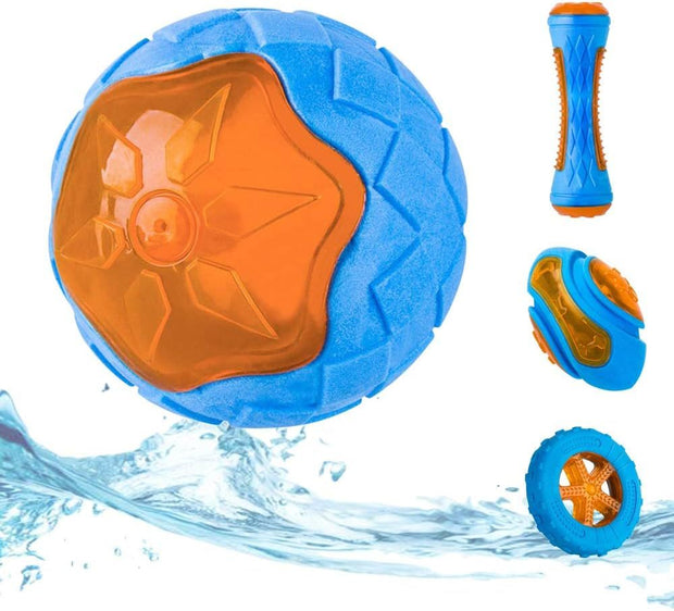 Squeaky Floating Dog Beach Toy