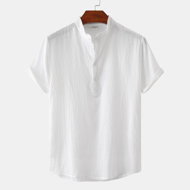 Men's Casual Short Sleeve Shirt For The Beach