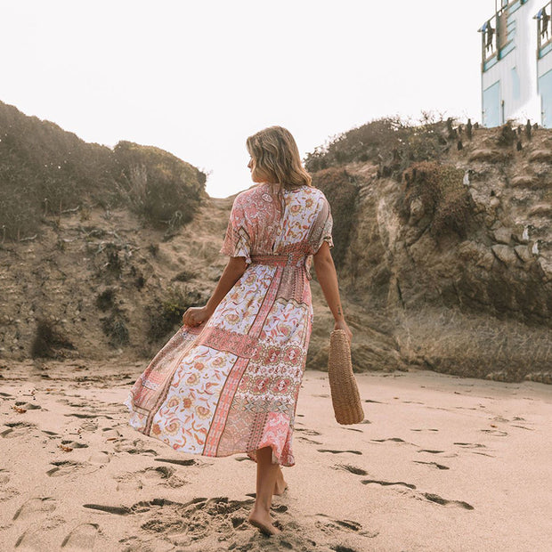 Women's Flower Printed Dress
