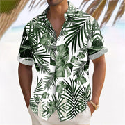 Men's Hawaii Button Down Beach Shirt