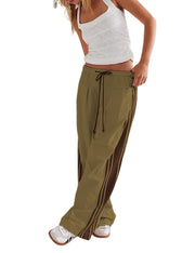Casual Striped Women's Pants
