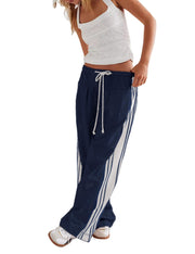 Casual Striped Women's Pants