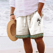 Men's Summer Fashion Beach Shorts Loose Drawstring