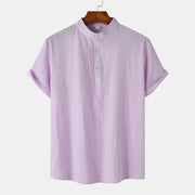 Men's Casual Short Sleeve Shirt For The Beach