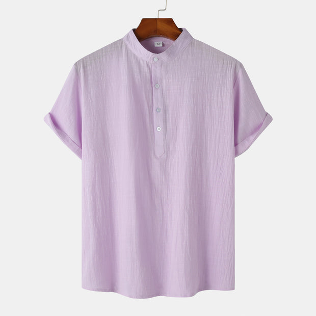 Men's Casual Short Sleeve Shirt For The Beach