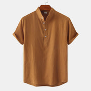 Men's Casual Short Sleeve Shirt For The Beach