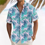 Men's Hawaii Button Down Beach Shirt