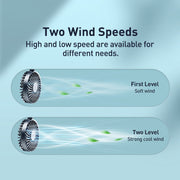 Front And Rear Seat Fans