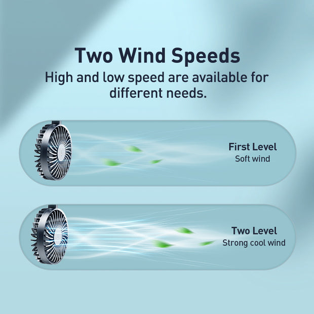 Front And Rear Seat Fans