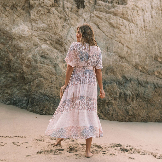 Women's Flower Printed Dress