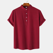 Men's Casual Short Sleeve Shirt For The Beach