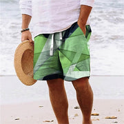 Men's Summer Fashion Beach Shorts Loose Drawstring