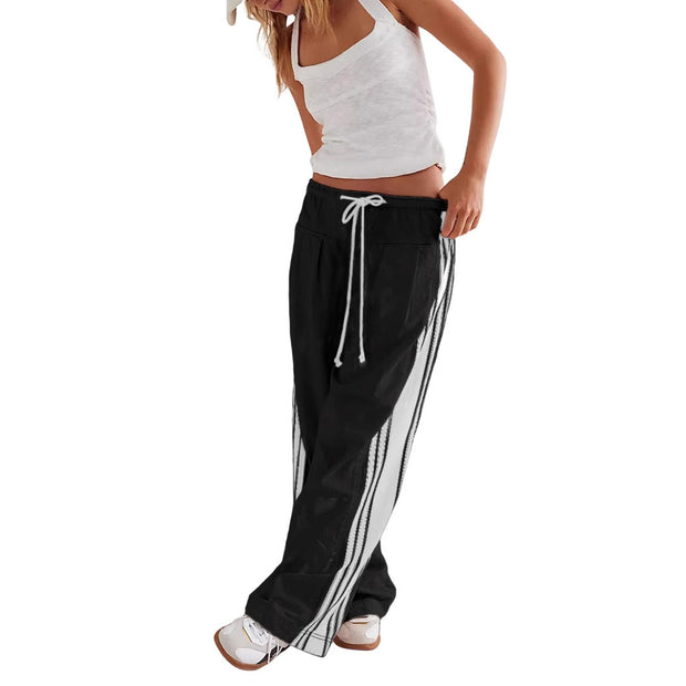 Casual Striped Women's Pants